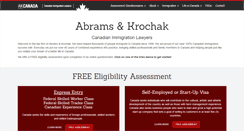 Desktop Screenshot of abramsandkrochak.com